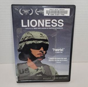 Lioness Iraq War First Female Soldiers 2008 DVD Ex Library HTF